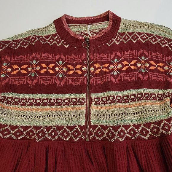 Free People Cabin Fever Sweater Thermal Top - Picture 6 of 14